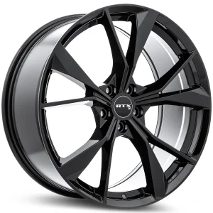 RTX Wheels – VW-01 – Black – 19″x8″ 40mm – All weather Wheels – 507439